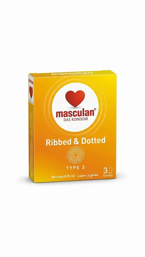 masculan Ribbed & Dotted