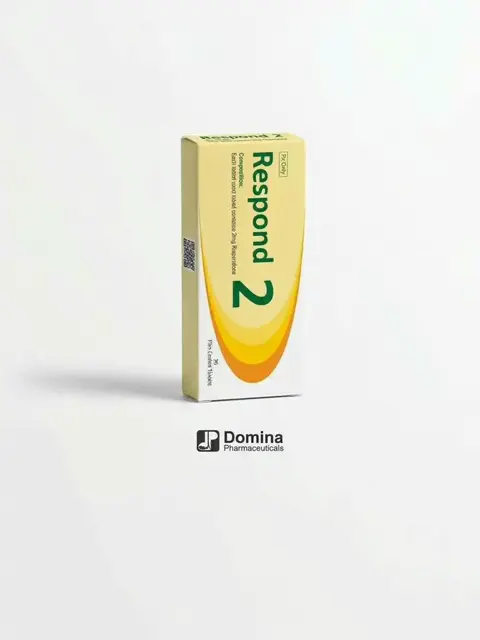 Respond 2, Risperidone 2 mg, 20 film-coated tablets